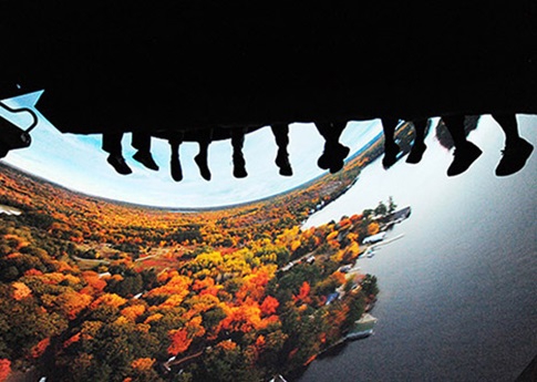 The great opening of Fly Over Canada. Vancouver, Canada.